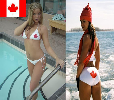 Canada Flag Bikini