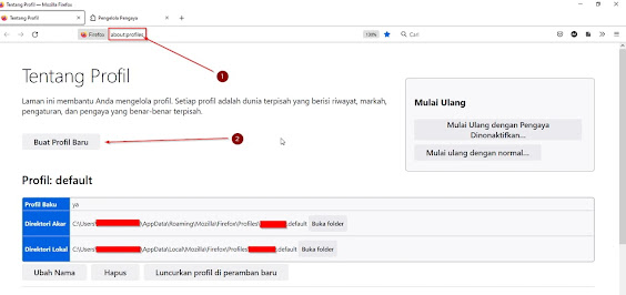 Cara Membuka Banyak Akun Mozilla Firefox Terbaru