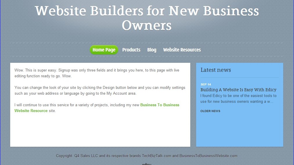 Website Builder - Fastest Way To Build A Website