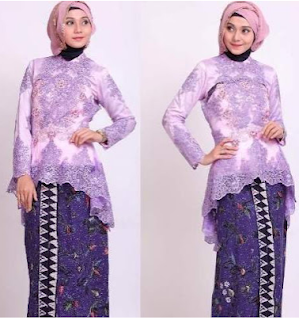 Model Kebaya Muslim Modern untuk Wisuda Terbaru