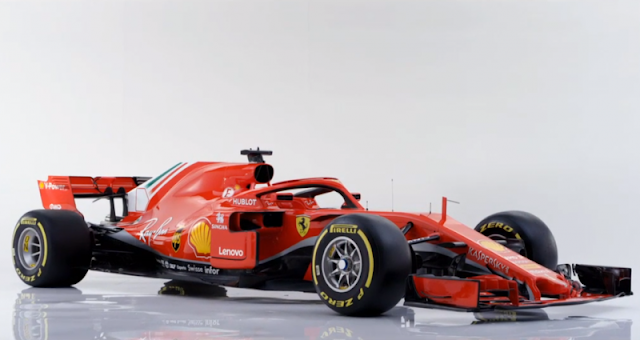 Ferrari divulga o SF71H para a F1 de 2018