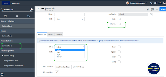 server side script servicenow, server side programming in servicenow, servicenow server side script