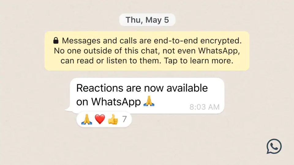 How To React With Emoji To Any WhatsApp Text
