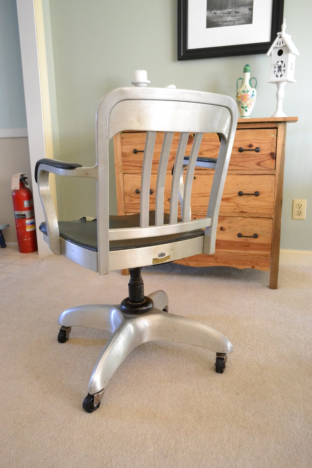 A Work In Progress: Mid-Century Modern Desk Chair