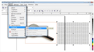 Cara Membuat Efek Kaca Pembesar Dengan Mudah Di Corel Draw