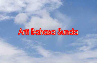 Meureun artinya sunda