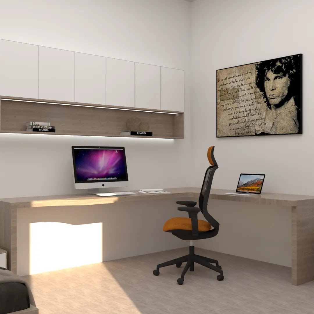 Themed Bedroom Design For Software Professionals