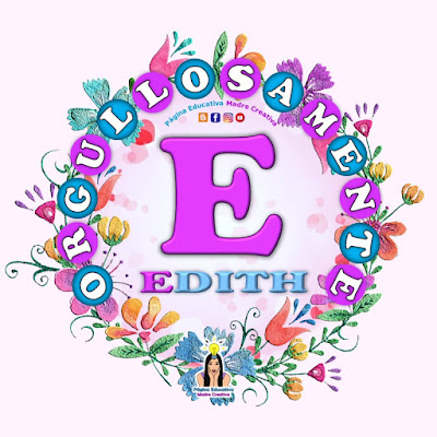 Nombre Edith - Carteles para mujeres - Día de la mujer