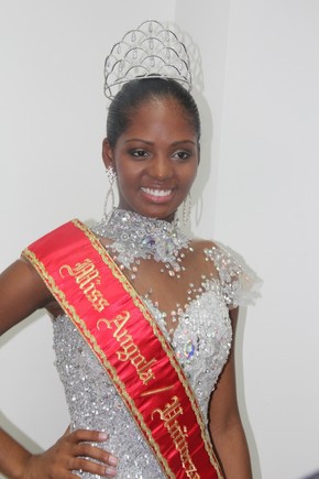 Miss Angola Universe 2013 winner Vaumara Rebelo