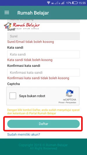 daftar rumah belajar