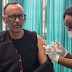 Rwanda’s Kagame receives first COVID-19 vaccine jab