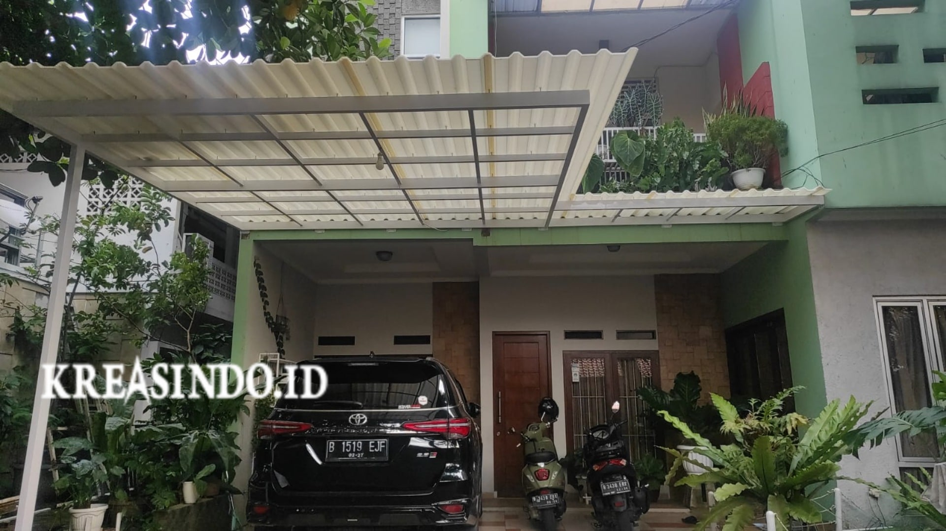 Model-Model Kanopi Besi Atap Alderon Ini Bisa Buat Pilihan Rumah Anda