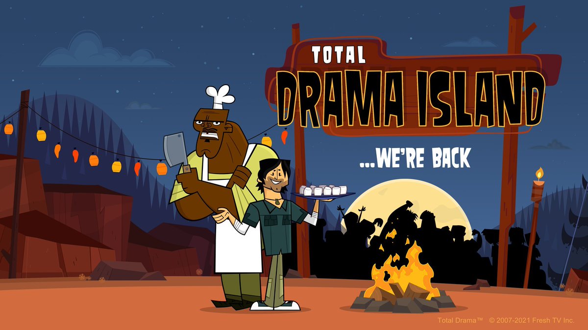 BREAKING: Total Drama Island (2023) ACTUALLY has a release date. in the  UK.