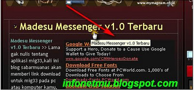 Memberi Title Otomatis Link Judul Blog