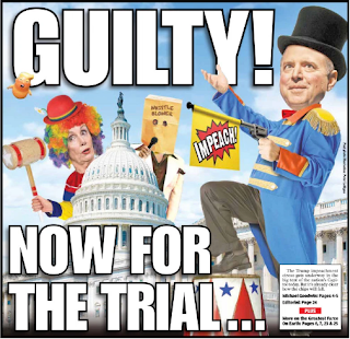 Cover Illustration from New York Post on 13 November 2019