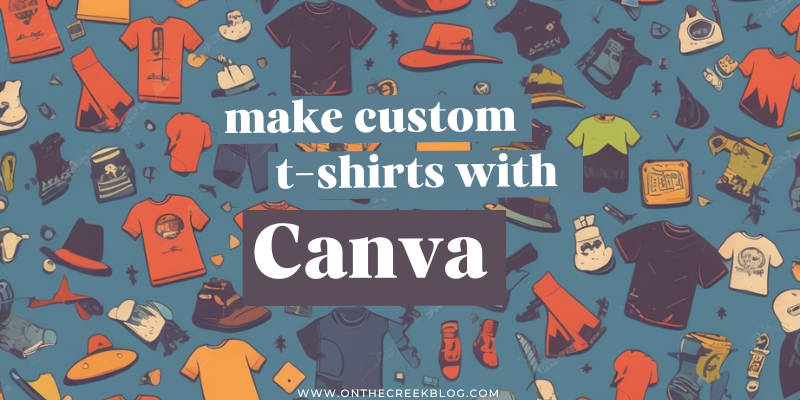Step-by-step tutorial on designing a custom t-shirt in Canva.