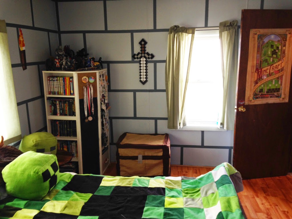 Life Of A Vertically Challenged Mom Minecraft Bedroom