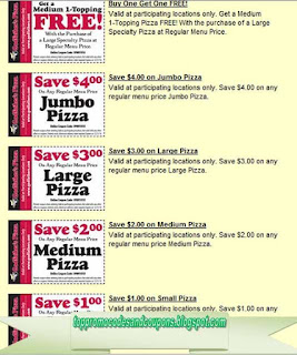 Free Printable Godfathers Pizza Coupons