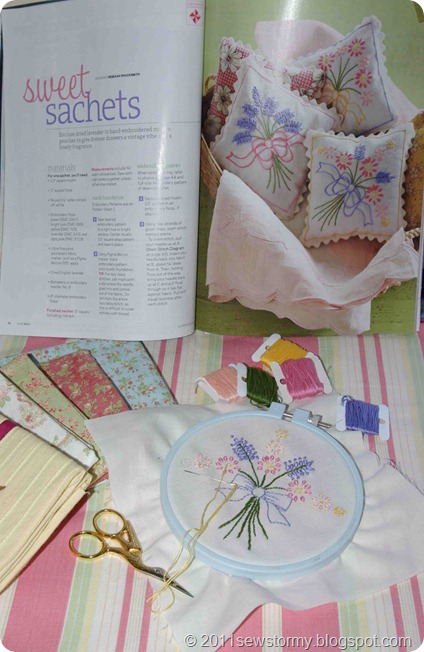 Sweet Sachet Stitchery