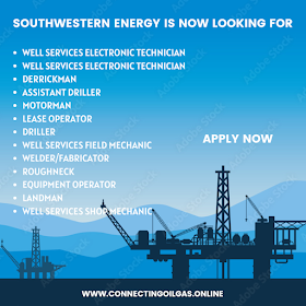 Southwestern Energy is now looking for 