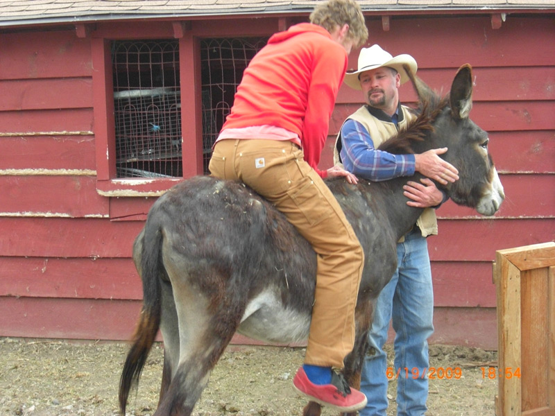 Matt Amy Jacob Molly Zach and Jeremy Roloff At The Rockin' R Ranch