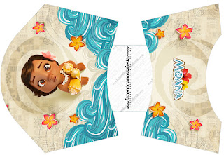 Moana Baby Free Printable Fries Box. 