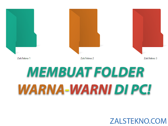 Membuat Folder Warna-Warni di PC