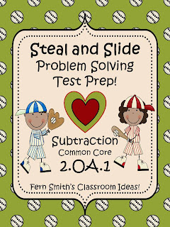 http://www.teacherspayteachers.com/Product/TEST-PREP-for-Valentines-Day-Subtraction-Word-Problems-with-STEAL-and-SLIDE-491870