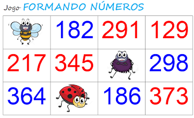 Tabuleiro 3 - Jogo Formando números