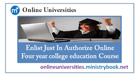  Enlist Just In Authorize Online Four year college education Course