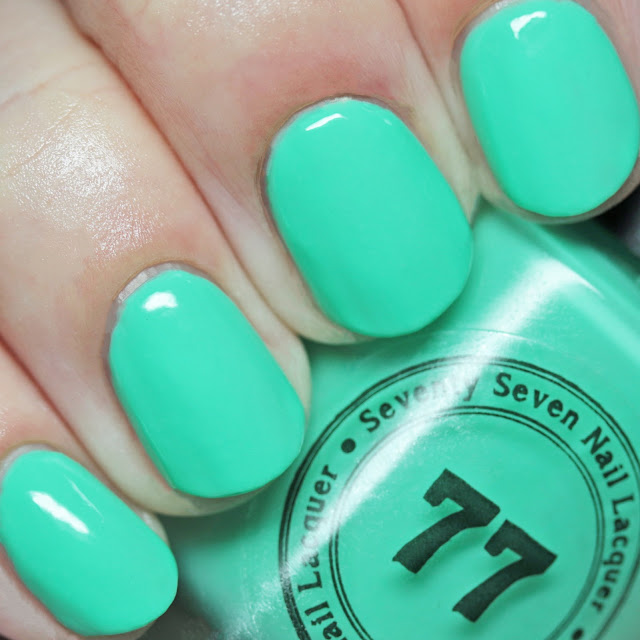 Seventy-Seven Nail Lacquer We're Mint To Be