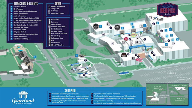 Mapa de Graceland