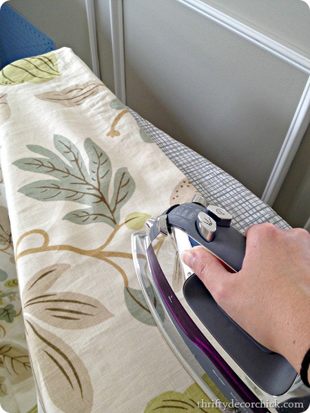 how to line drapes