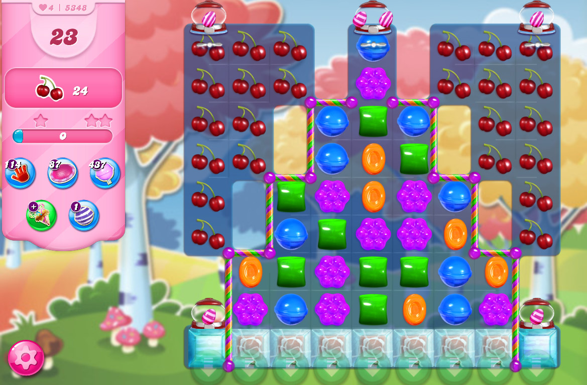 Candy Crush Saga level 5348