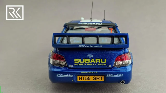 Photo of 1:43 AUTOart Subaru Impreza S12 WRC '06 from Rallye Monte-Carlo 2007, driven by Petter Solberg / Phill Mills