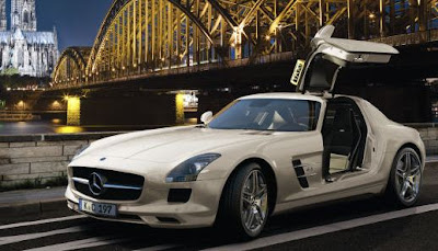 Mercedes SLS as the special AMG