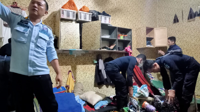Sidak Kamar Lapas Kotabumi, Ini Kata Kadivpas Kemenkumham Lampung