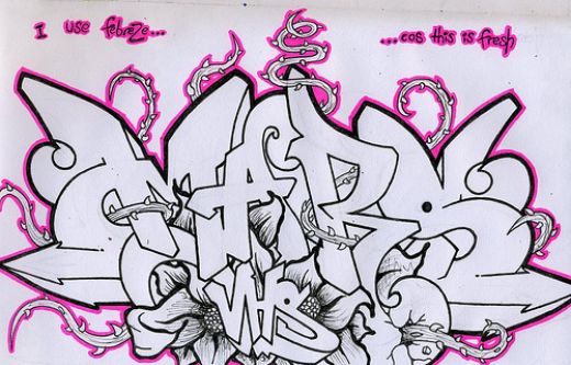 graffiti characters spray cans. Graffiti Sketches - GRAFFITI