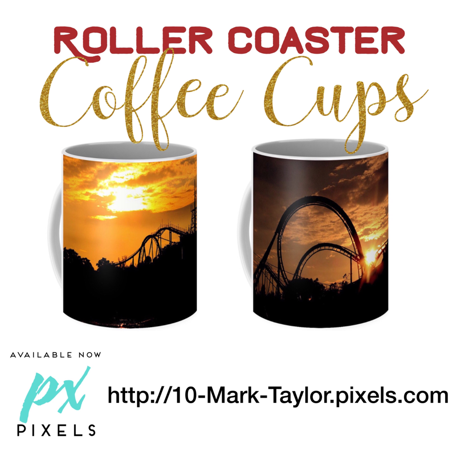 roller coaster Coffee Mugs cups