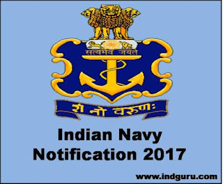 Indian Navy Notification