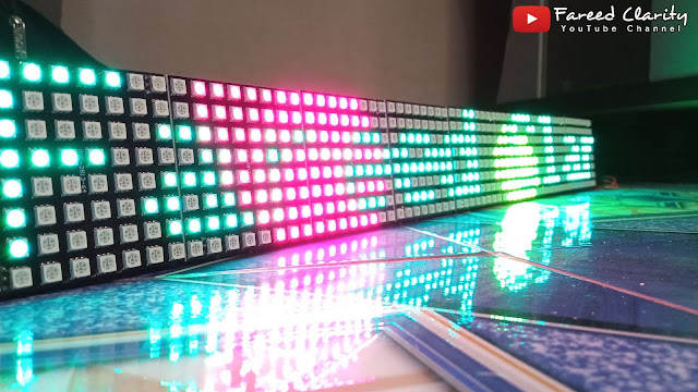 scrolling text neopixel rgb