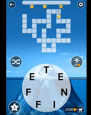 Wordscapes Daily Puzzle January 9 answers.