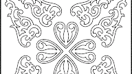 Contoh Motif Batik Keris