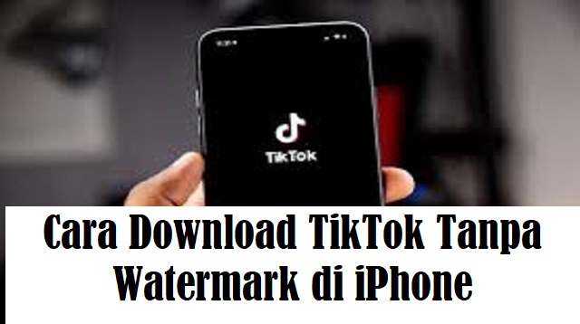 Cara Download TikTok Tanpa Watermark di iPhone