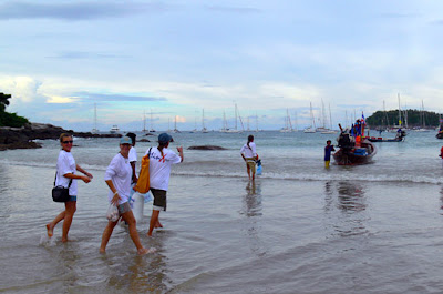 Kings Cup Regatta Phuket Start at Kata Beach