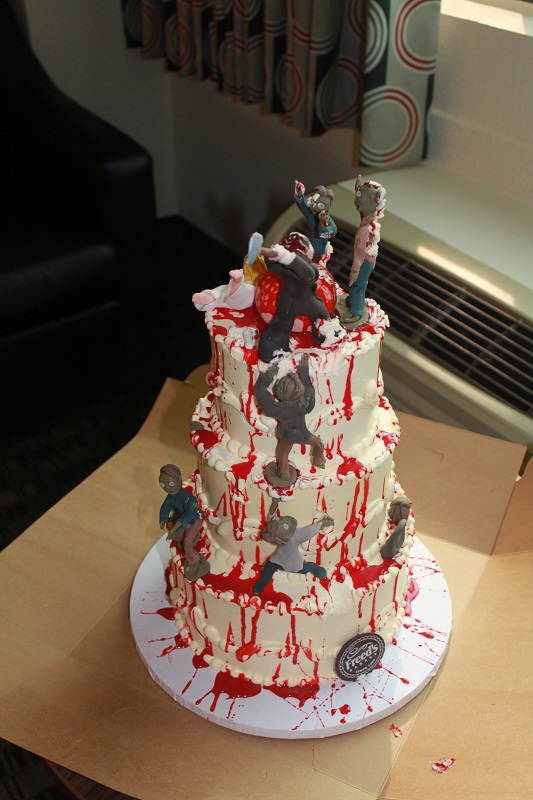 Devanys Designs Zombie  Wedding  Cake 