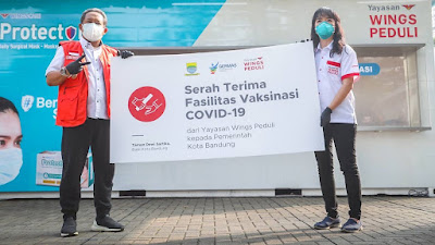 Percepat Herd Immunity, Pemkot Bandung Dan Yayasan Wings Kolaborasi Hadirkan Fasilitas Vaksinasi