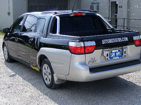 Tuning unusual in the US Hybrid Prius Subaru Baja is due to pickup