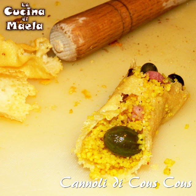 Cannoli di cous cous