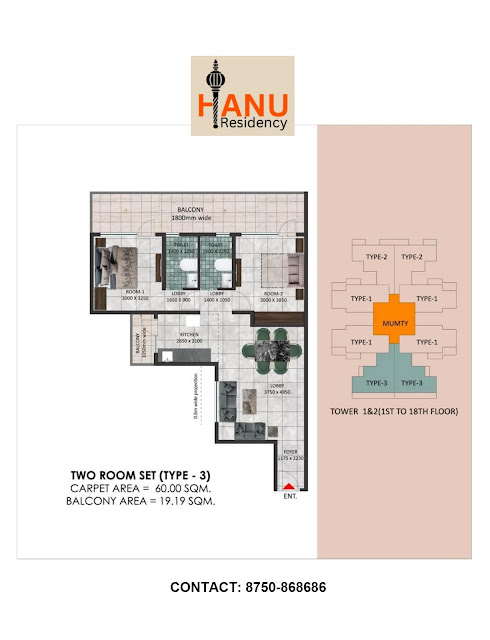 Pareena Hanu Residency Floor Plans